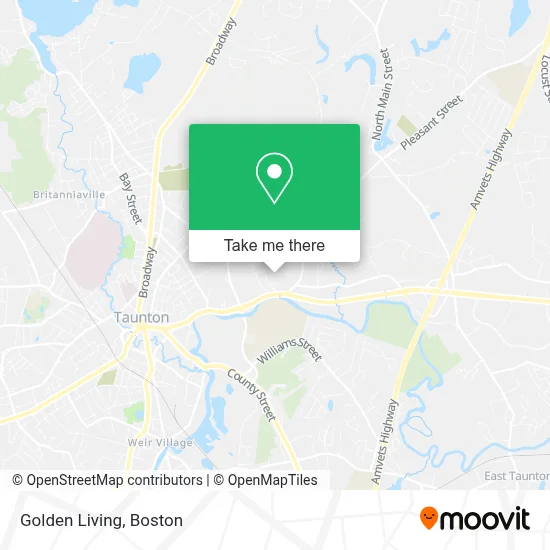 Golden Living map