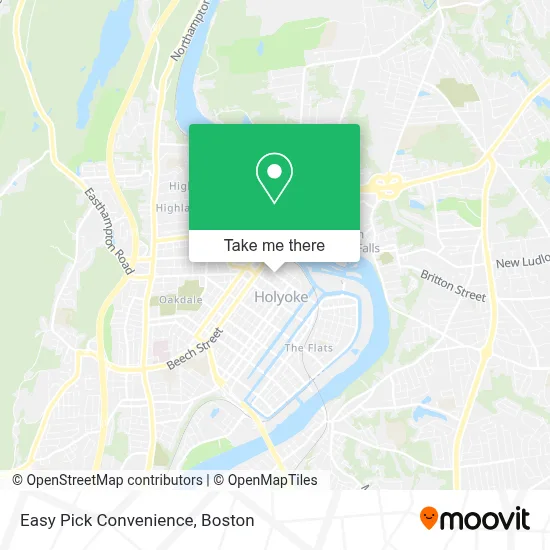 Easy Pick Convenience map