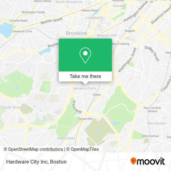 Hardware City Inc map