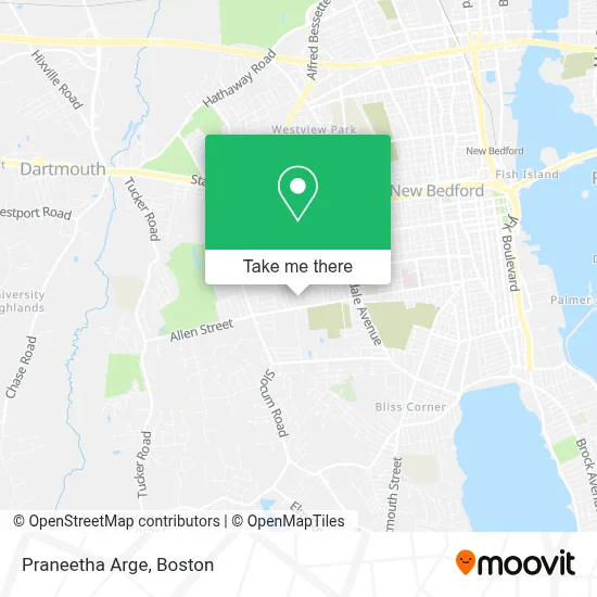 Praneetha Arge map