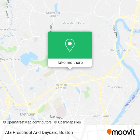 Ata Preschool And Daycare map