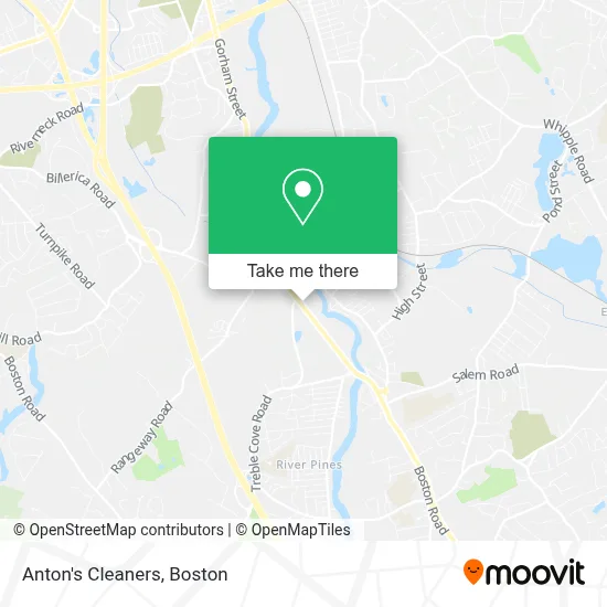 Anton's Cleaners map