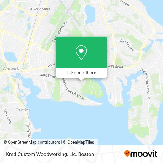 Kmd Custom Woodworking, Llc map