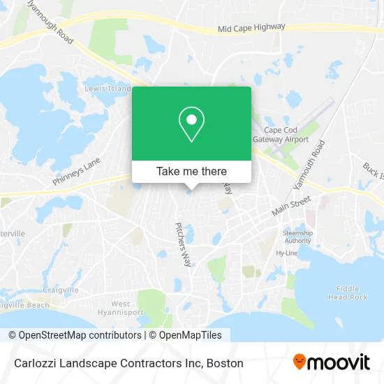 Carlozzi Landscape Contractors Inc map