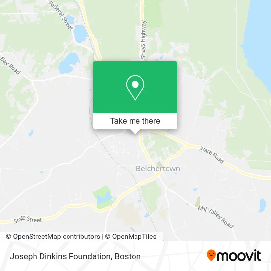 Joseph Dinkins Foundation map