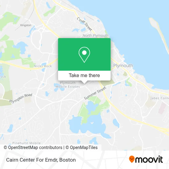 Cairn Center For Emdr map