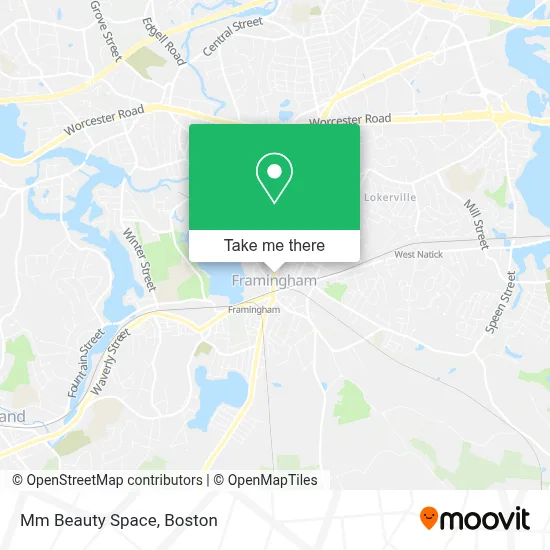 Mm Beauty Space map