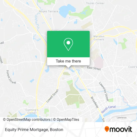 Equity Prime Mortgage map