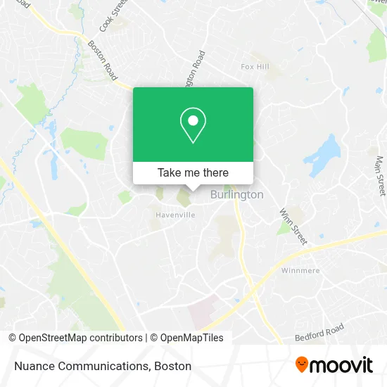 Nuance Communications map