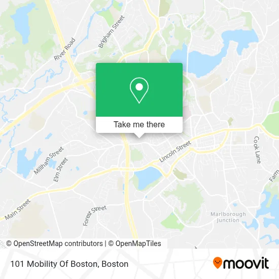 101 Mobility Of Boston map