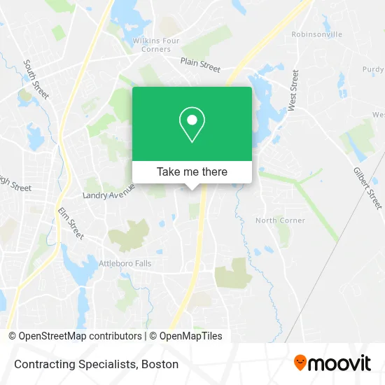 Contracting Specialists map