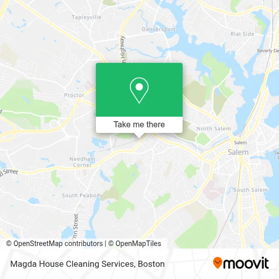 Magda House Cleaning Services map