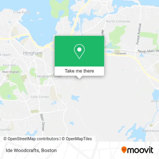 Ide Woodcrafts map