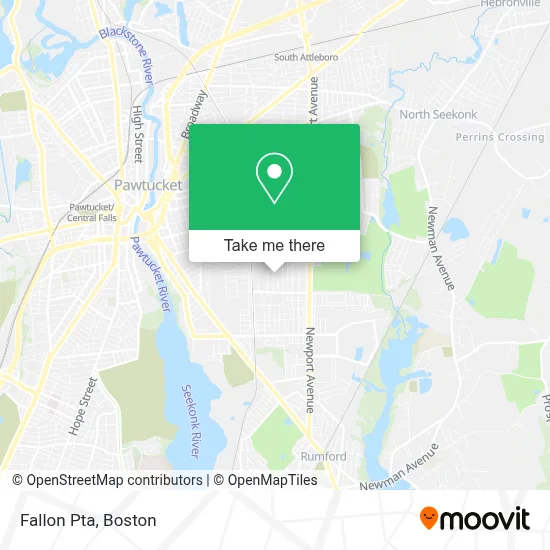 Fallon Pta map
