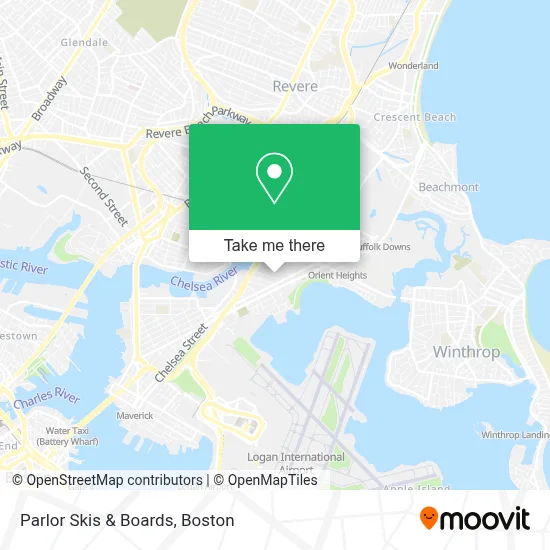 Parlor Skis & Boards map