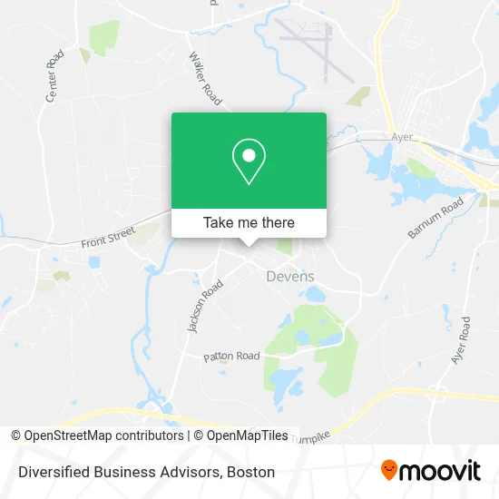 Diversified Business Advisors map