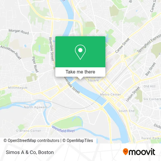 Simos A & Co map