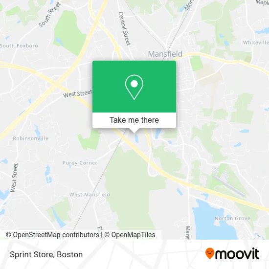 Sprint Store map
