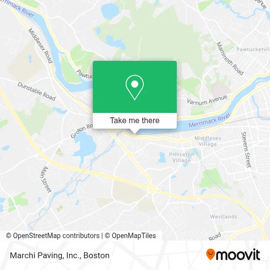 Marchi Paving, Inc. map