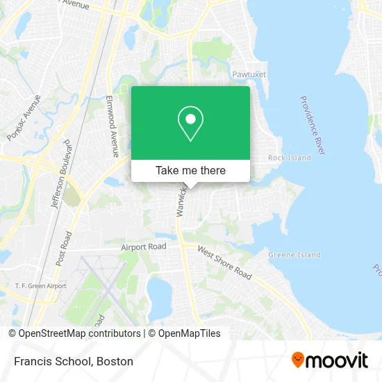 Francis School map