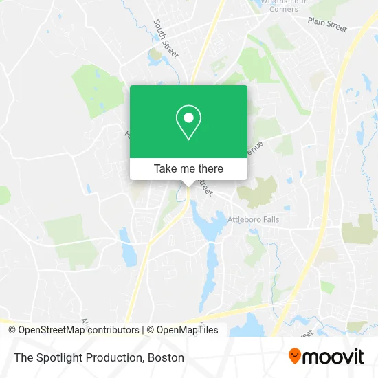 The Spotlight Production map