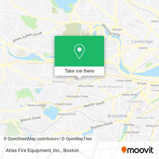 Atlas Fire Equipment, Inc. map
