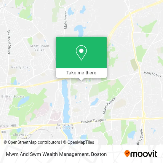 Mwm And Swm Wealth Management map