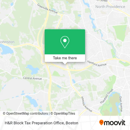 H&R Block Tax Preparation Office map