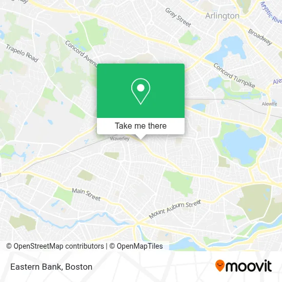 Eastern Bank map