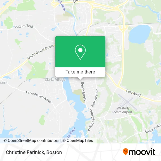 Christine Farinick map
