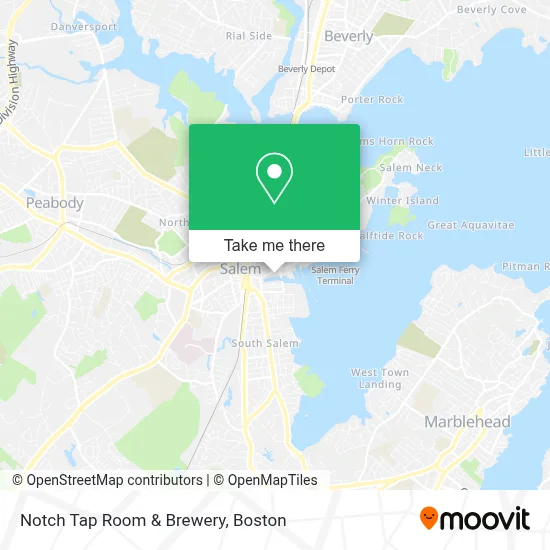 Notch Tap Room & Brewery map