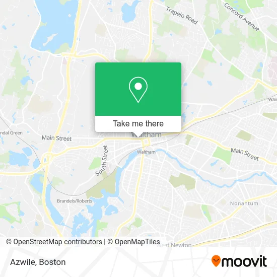 Azwile map