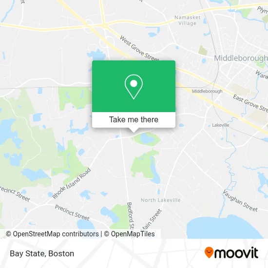 Bay State map
