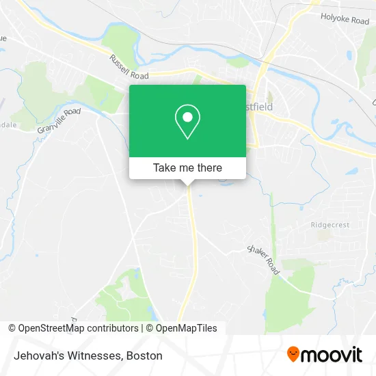 Jehovah's Witnesses map