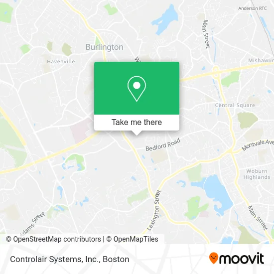 Controlair Systems, Inc. map