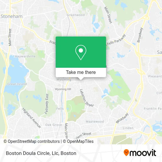 Boston Doula Circle, Llc map