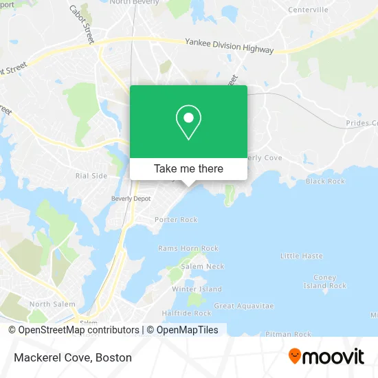 Mackerel Cove map