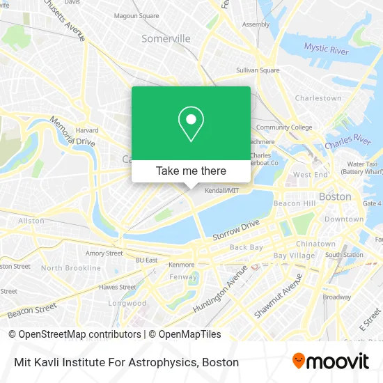 Mit Kavli Institute For Astrophysics map