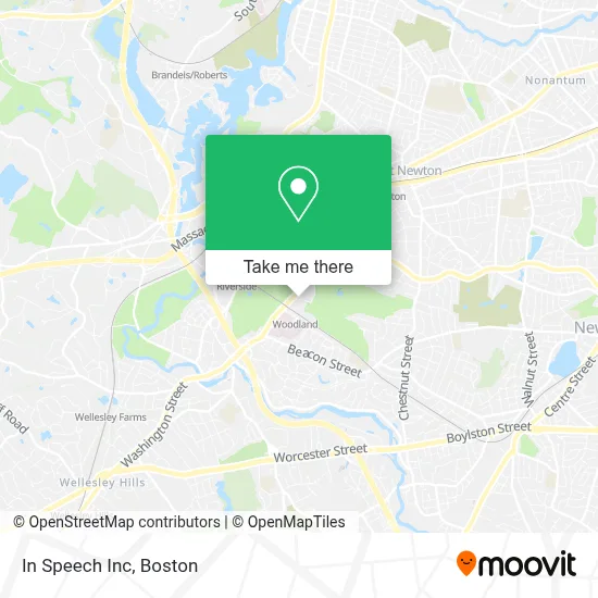 In Speech Inc map