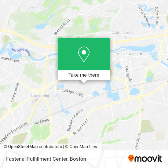 Fastenal Fulfillment Center map