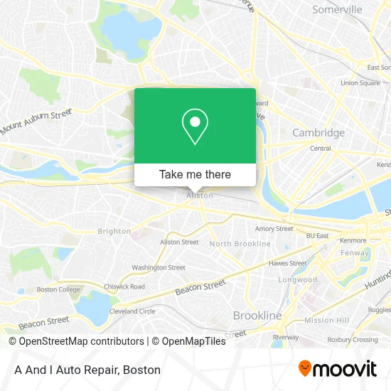 A And I Auto Repair map