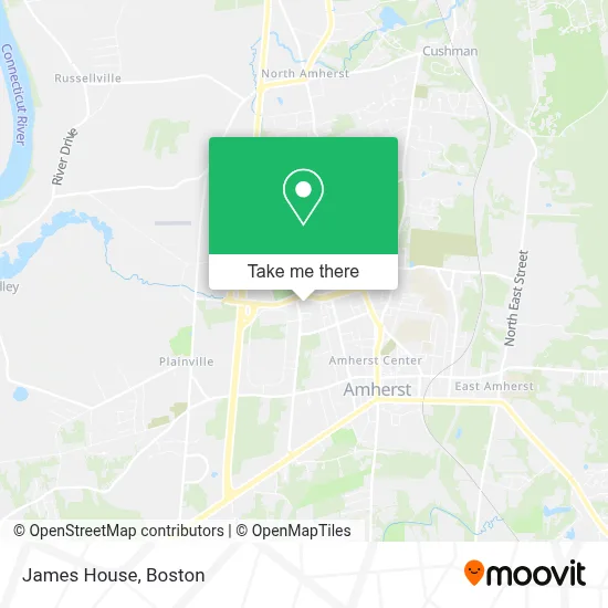 James House map