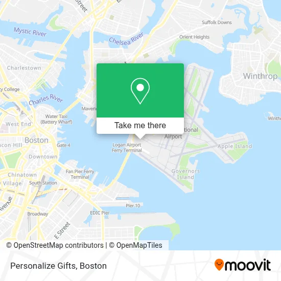 Personalize Gifts map