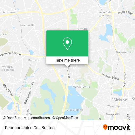 Rebound Juice Co. map