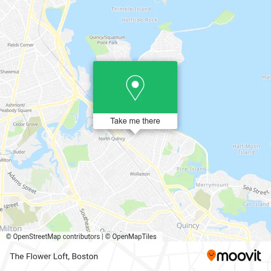 The Flower Loft map