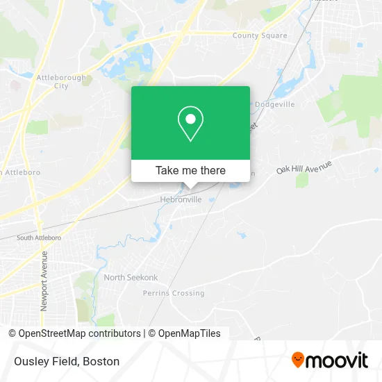 Ousley Field map