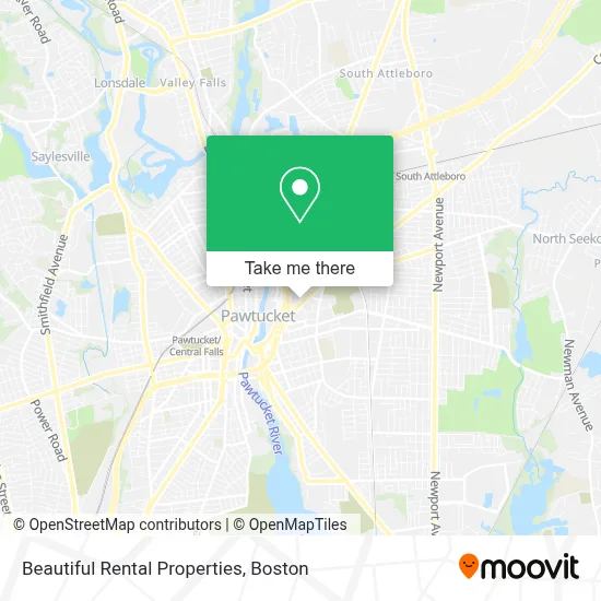 Beautiful Rental Properties map