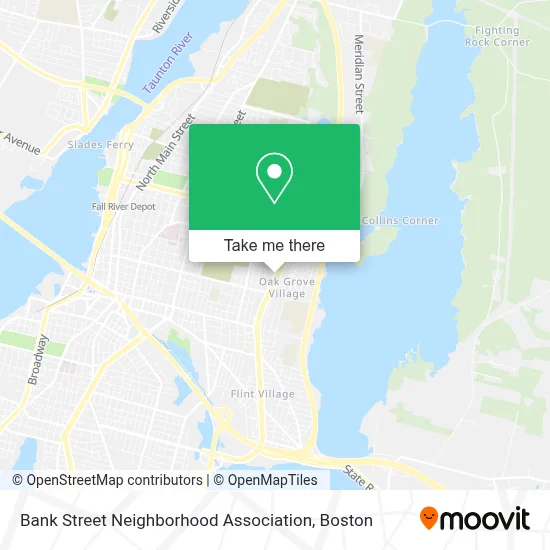 Bank Street Neighborhood Association map