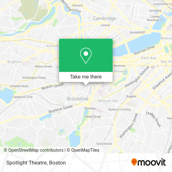 Spotlight Theatre map