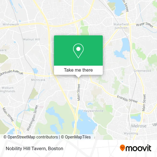 Nobility Hill Tavern map